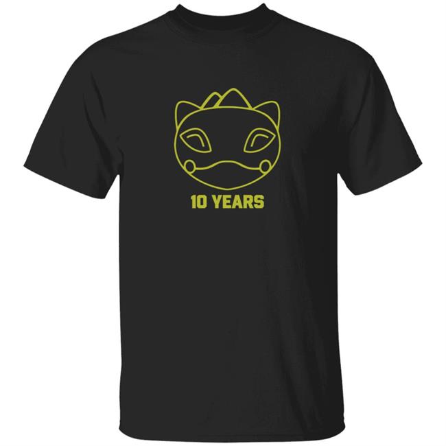 Limited Edition Gold Foil 10 Year Subnoodle Shirt