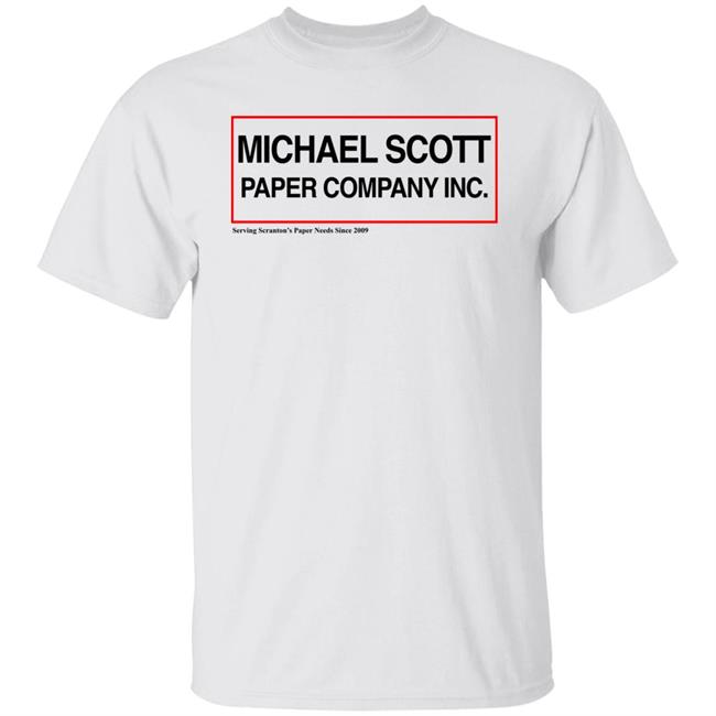 Channing Tindall Michael Scott Paper Company Inc Serving Scranton’s Paper Needs Since 2009 Shirt Miami Dolphins
