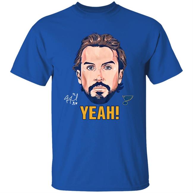 Justin Faulk Yeah Shirt Stl Authentics Merch St. Louis Blues