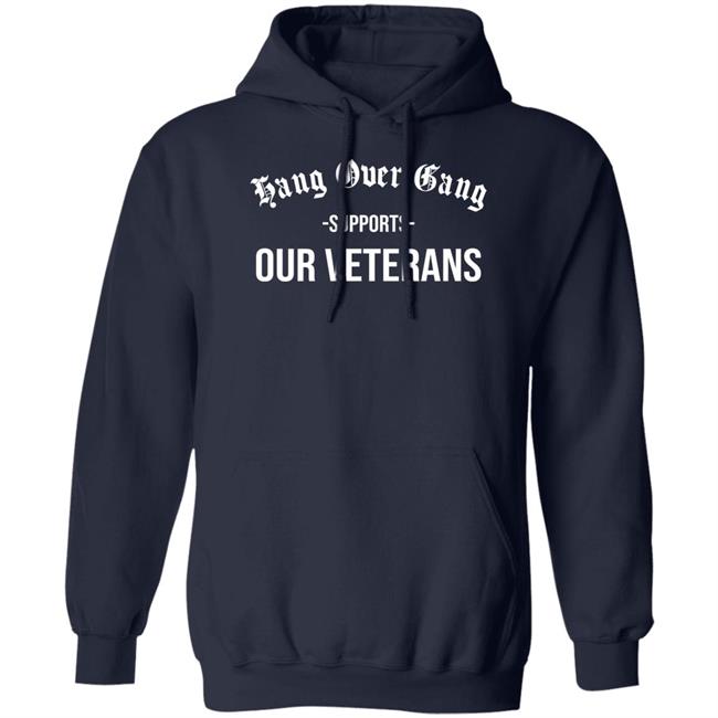 Supports Our Veterans Shirt Hang Over Gang Merch Store Tom MacDonald