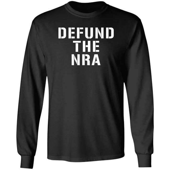 Liberal World Gear Company Merchandise Merchandise Defund The Nra T Shirt Ordinary1world