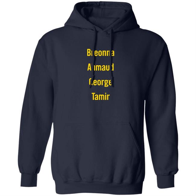 Black Lives Matter Stevie Joe Payne Honors 4 Lives Breonna Ahmaud George Tamir Shirt