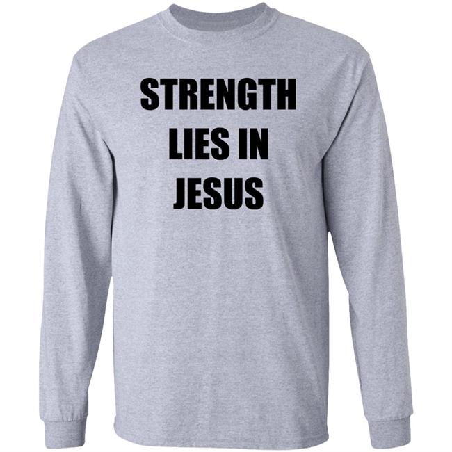 Strength Lies In Jesus Shirt Los Blancos Live David Alaba Los Blancos Live David Alaba Strength Lies In Jesus Shirt