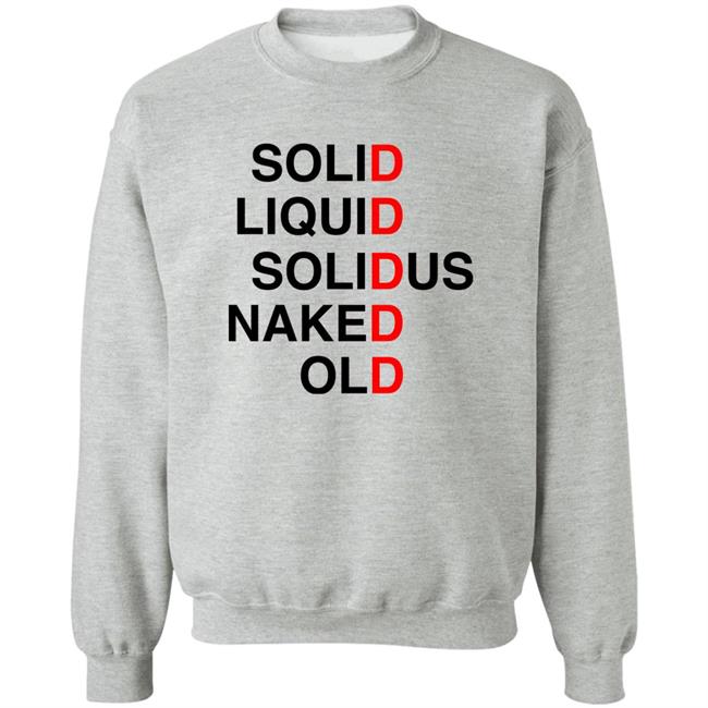 Pomu Rainpuff Solid Liquid Solidus Naked Old Shirt