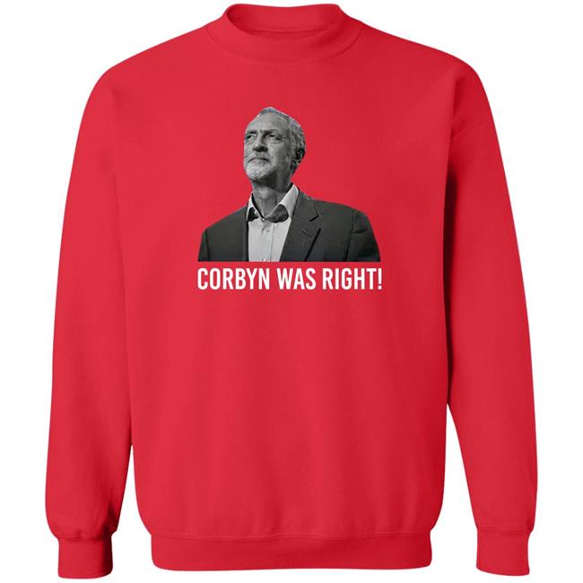 Scouse Threads Teemill Store Merch Corbyn Was Right Shirt Scouse Socialista