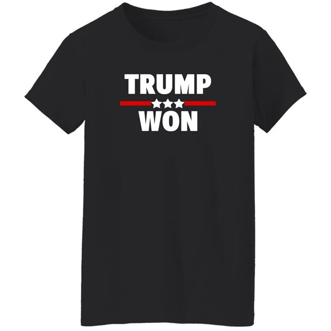 Patriot Takes Trump Won Shirt