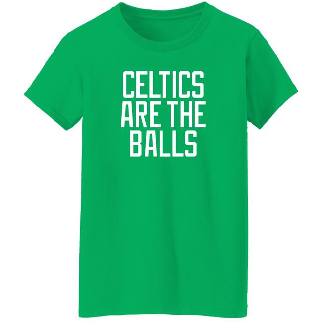 Barstool Sports Pardon My Take Merchandise Celtics Are The Balls Tee Shirt
