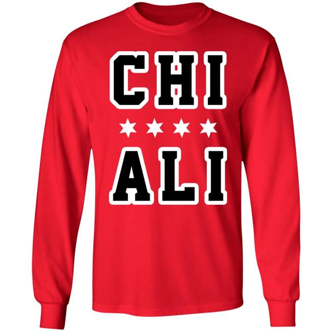 Mustafa Ali Chi Ali Shirt Red Wwe