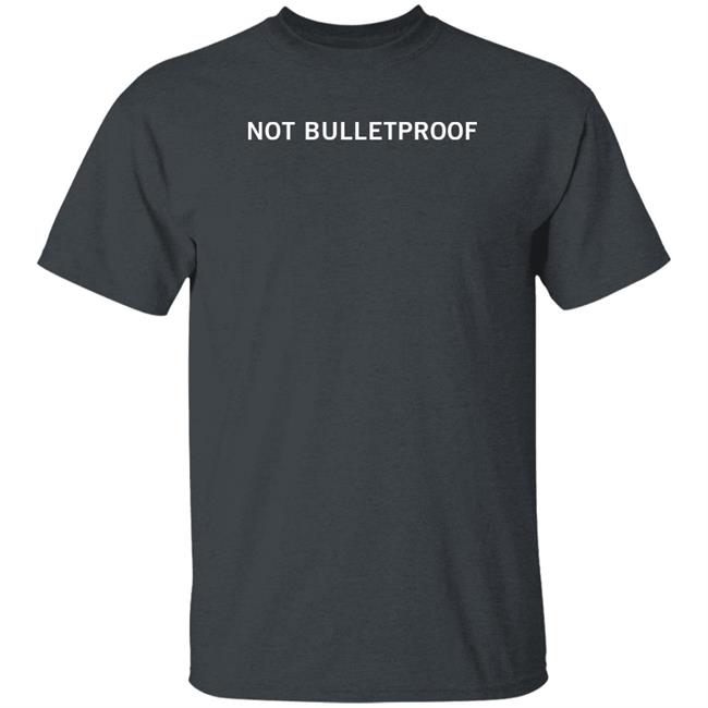 Kenneth Cole Clothing Not Bulletproof Shirt