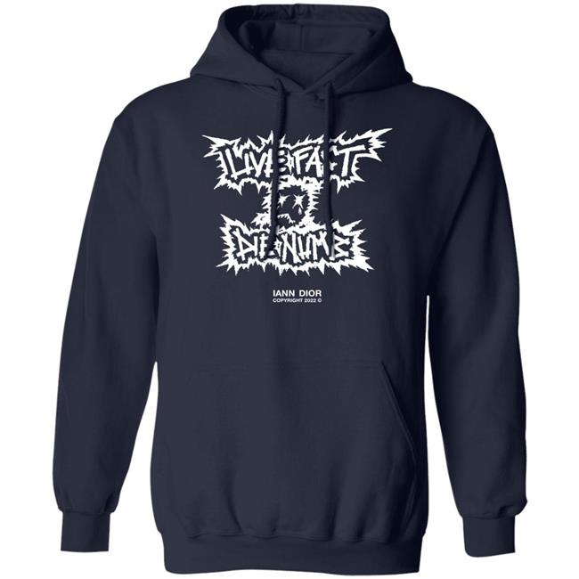 Live Fast Die Numb Vintage Shirt Iann Dior Merch