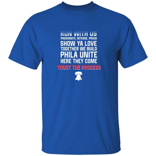 Barstool Sports Trust The Process Shirt Run Whith Us