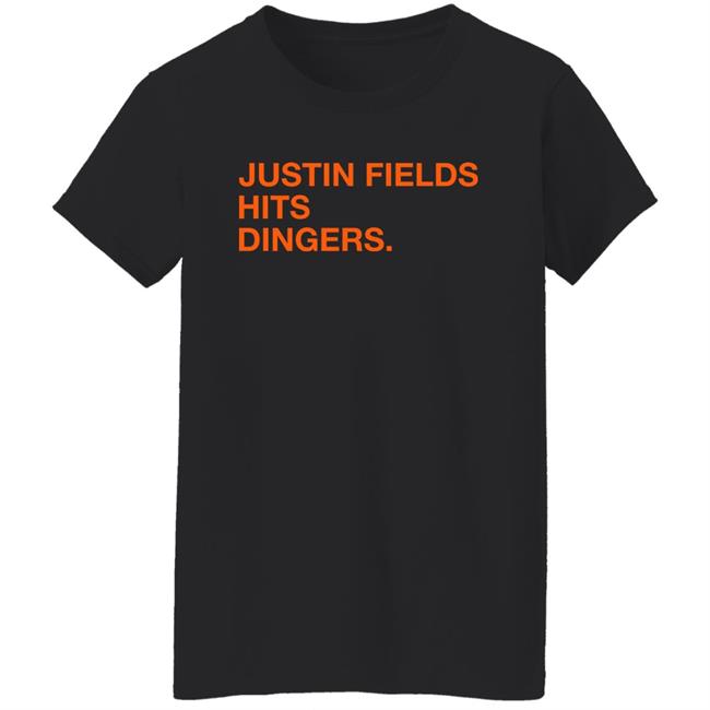 Justin Fields Hits Dingers Shirt Obvious Shirts