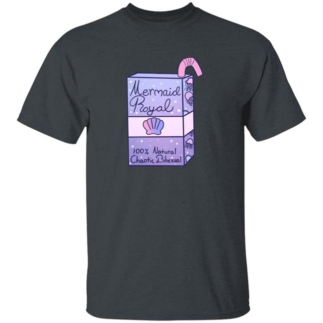 Mermaid Royal 100% Natural Chaotic Bihexual T Shirt