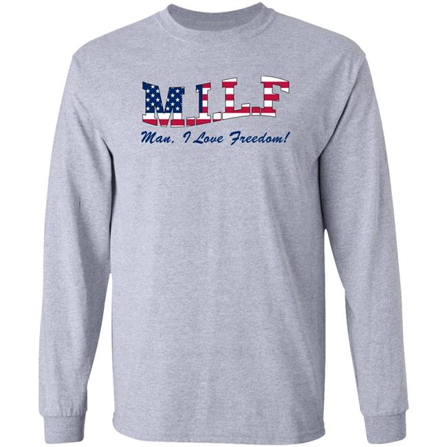 Milf Man I Love Freedom Shirt Kontent Kim Barstool Sports Store Viva La Stool Pardon My Take Billy Football