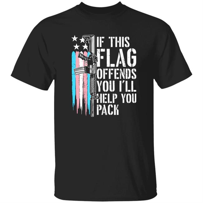 Obama Era Conservative Memes Is This Flag Offends You I'll Help You Pack Shirt