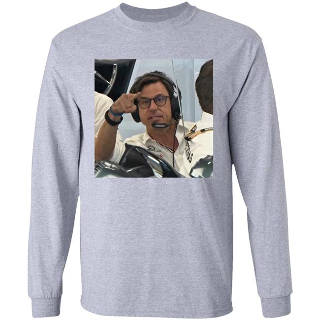Mercedes-Amg Petronas F1 Team Toto Wolff Becomes The Latest F1 Meme After Brazil Gp Reaction Shirt