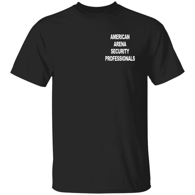 Aew Mart Mark Sterling American Arena Security Professionals Shirt