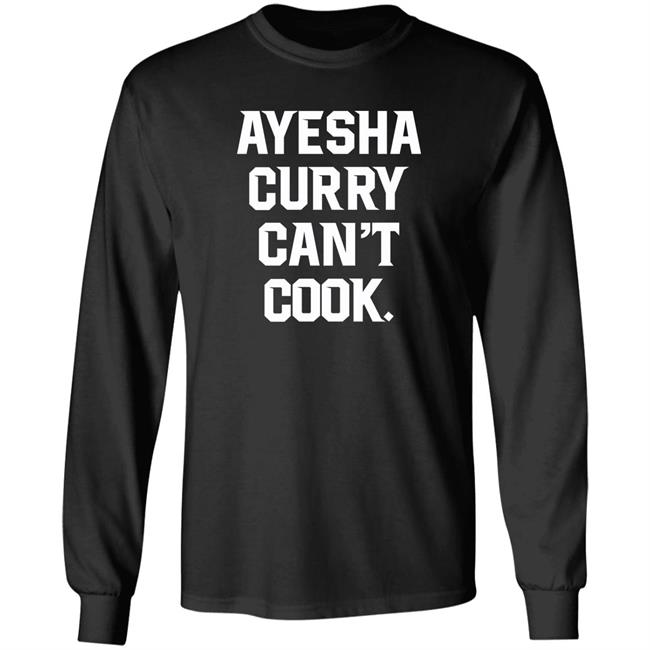 Stephen Curry Ayesha Curry Can’t Cook Shirt Warriors on NBCS The Athletic