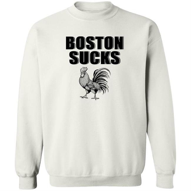 Warriors On NBCS Ballislife Sports Center Draymond Green Boston Sucks Rooster Sketch Shirt