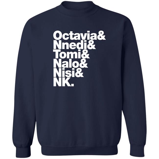 Sistah Scifi Merch Octavia Nnedi Tomi Nalo Nisi Nk Shirt Gareth L Powell
