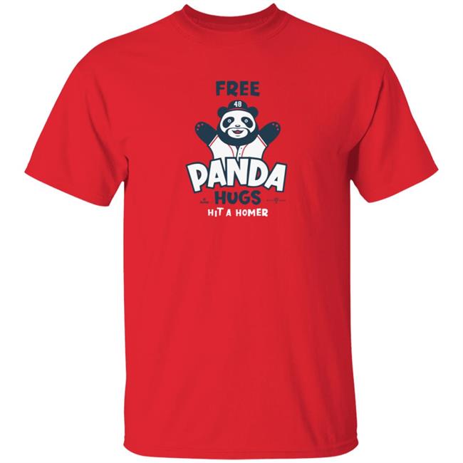 RotoWear Free Panda Hugs T Shirt