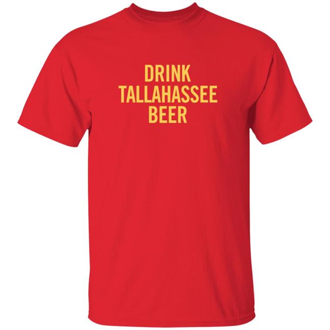 TLH Beer Society Drink Tallahassee Beer Red Shirt