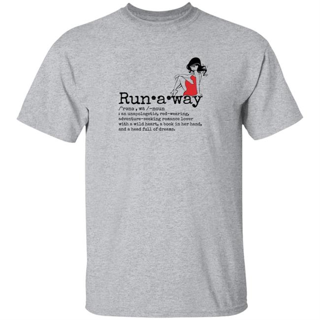 Meghan March Merch Runaway Definition T Shirt