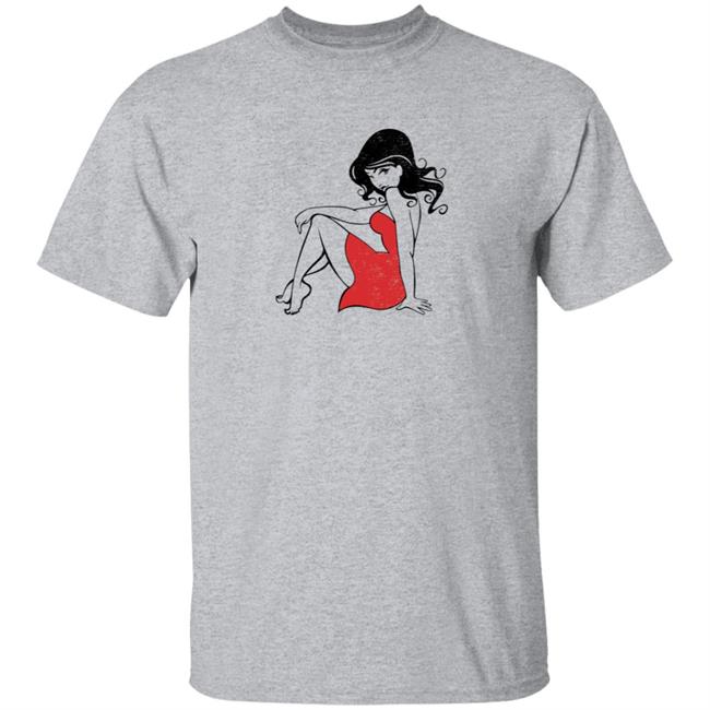 Meghan March Merch Meghan March Red Dress Girl Shirt