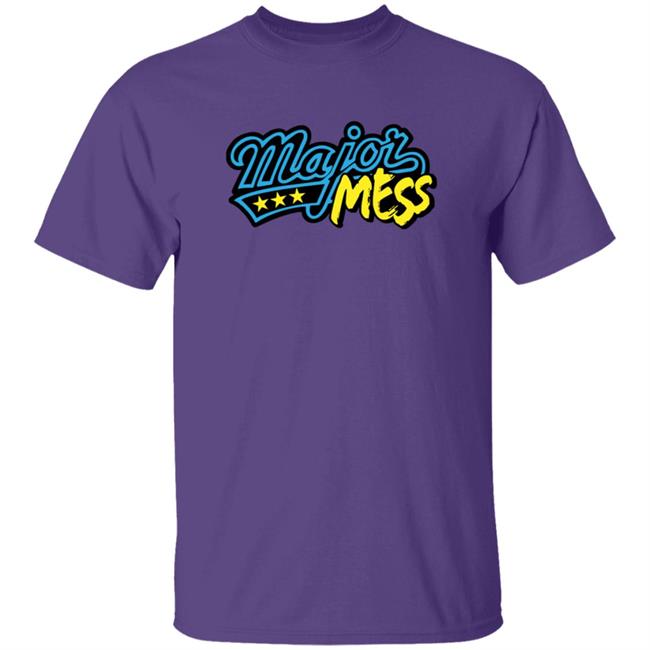 Matt Cardona Major Mess T Shirt Pro Wrestling Tees