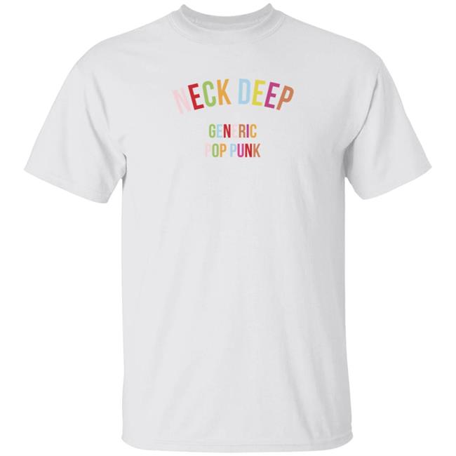 Neck Deep Generic Pop Punk T Shirt