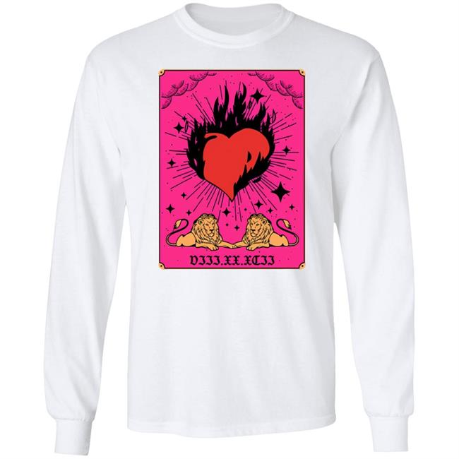 Demi Lovato Merch Burning Heart Shirt ddlovato