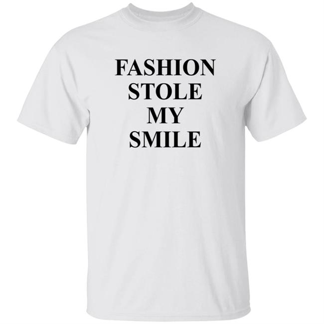 Fashion Stole My Smile T Shirt Victoria Beckham