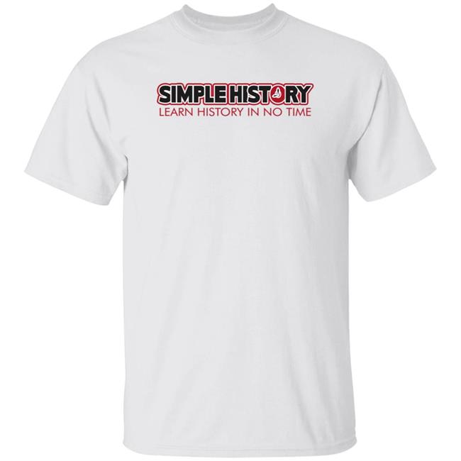 Simple History Merch Simple History Logo Classic Logo Tee