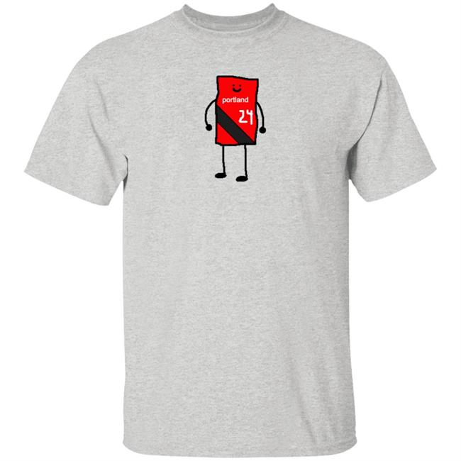 Nhung - Nba Paint Norman Towel Portland 24 Shirt
