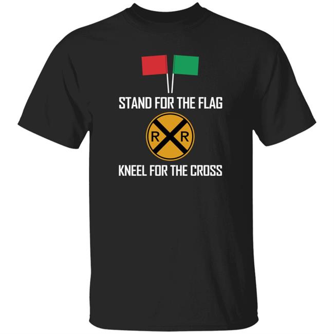 Nhung - Stand For The Flag Kneel For The Cross Shirt