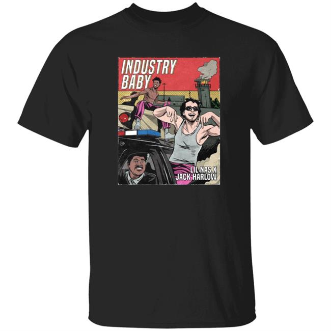 Quang - Lil Nas X Store Industry Baby Merch Industry Baby Comic Art Black T Shirt Montero