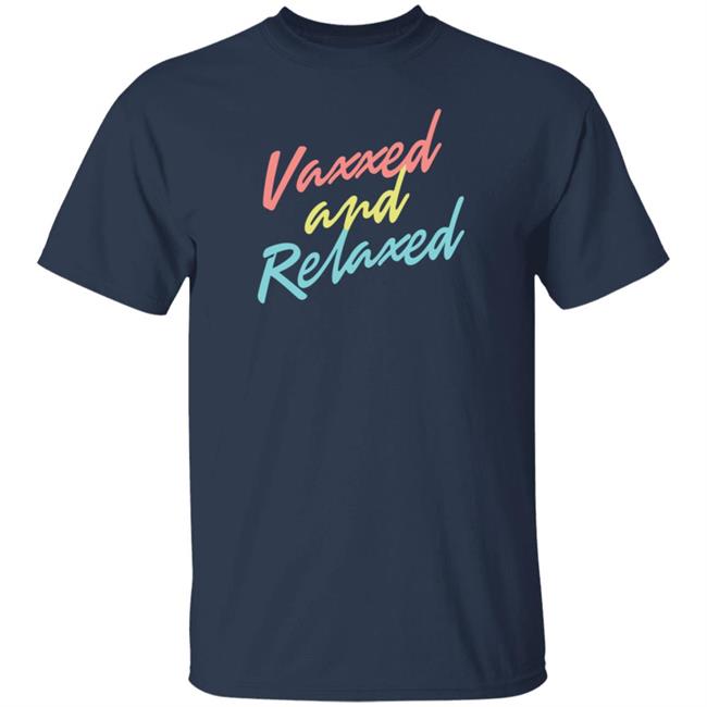 Loan - Meidastouch Merch Vaxxed And Relaxed Koozie Tee Shirt Adam Parkhomenko