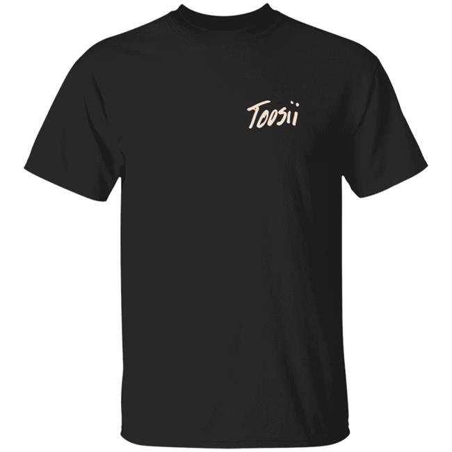 Duc - Toosii Merch Thank You For Believing Black T Shirt