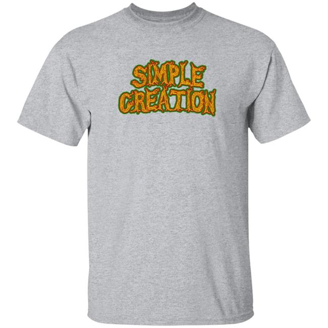 Simple Creation Logo T Shirt Simple Creation Merch