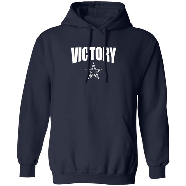 Cowboys Victory Logo Hoodie RB Ezekiel Elliott