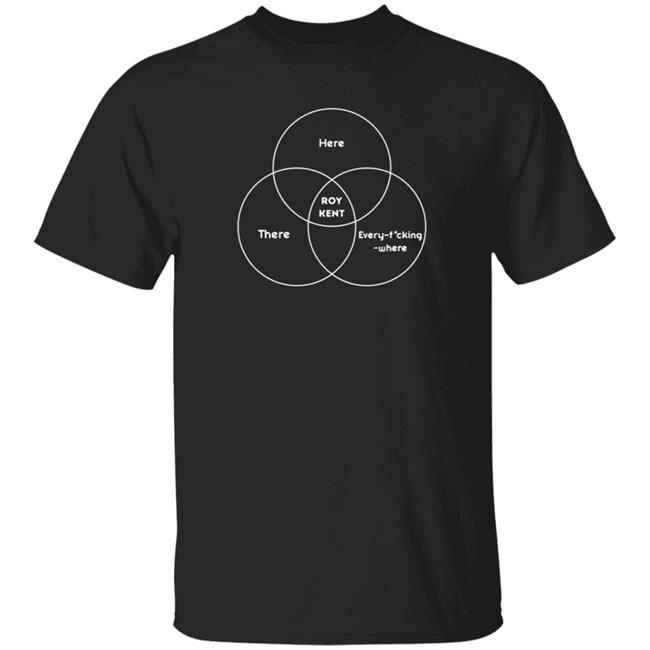 Leslie Mac Shirts Roy Kent Here He’s There Every Fuck Where Shirt