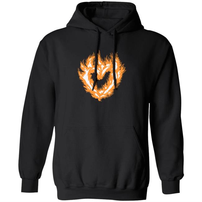 Sapnap Mech Sapnap 4 Million Flame Heart Pullover Hoodie Sweatshirt