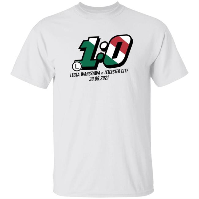 Mahir Emreli Shirts 1-0 Legia Warszawa Vs Leicester City T Shirt Legia Warsaw Merch