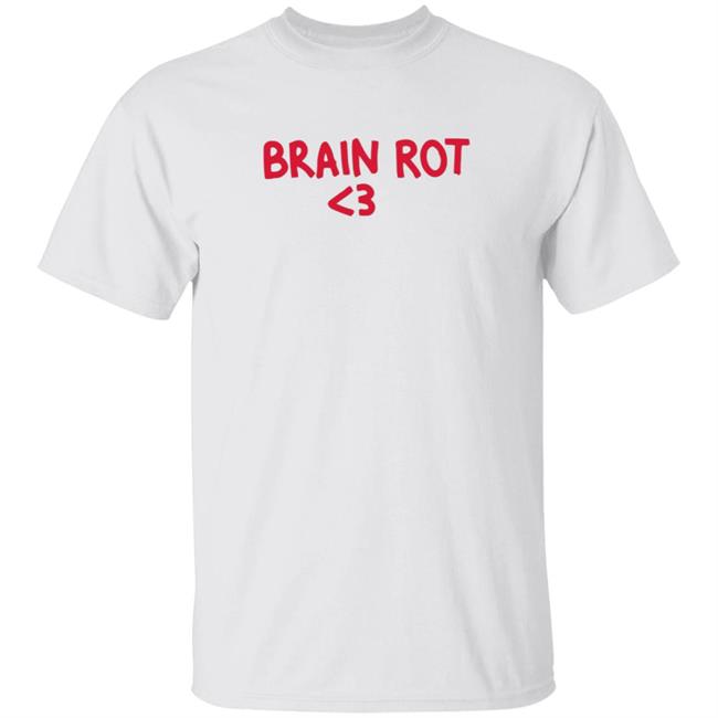 Natalie Brain Rot Heart Shirt
