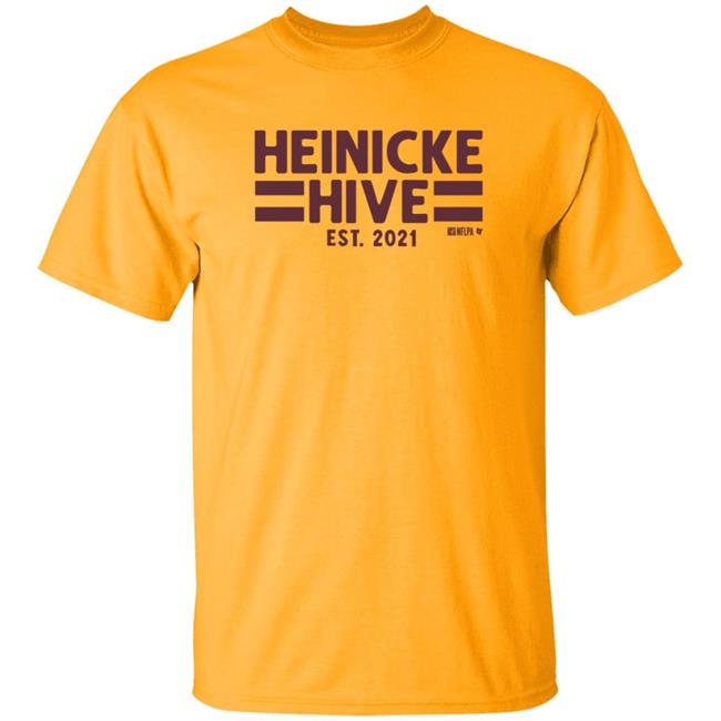 Mina Kimes BreakingT Taylor Heinicke Hive Shirt