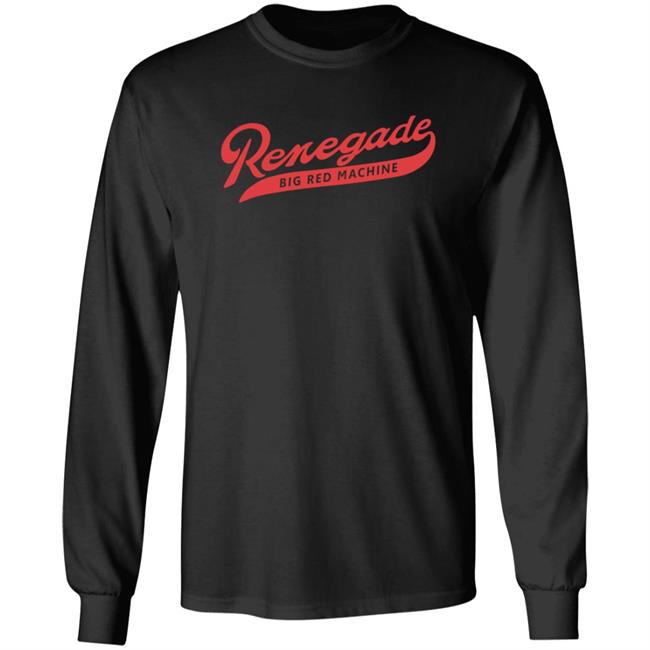 Big Red Machine Merch Renegade Tee Shirt