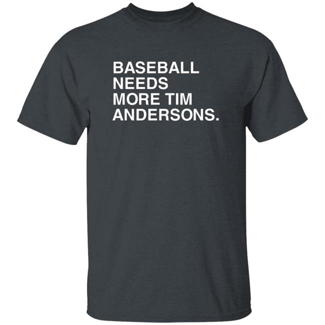 Nbcswhitesox White Sox Talk Baseball More Need Tim Andersons Shirt