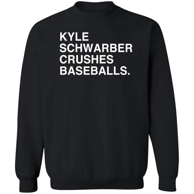 Obvious Shirts Kyle Schwarber Crushes Baseballs T Shirt Holly Rose Obvious Shirts Kyle Schwarber Crushes Baseballs T Shirt Holly Rose