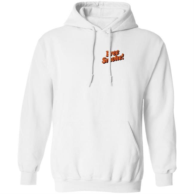 Andrew Schulz Merch Fashun Shop Free Smoke White Hoodie