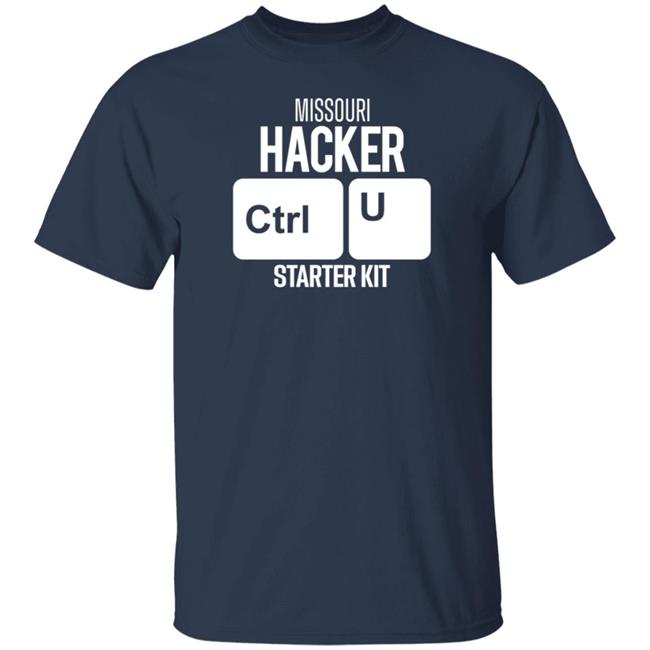 Tony Messenger Missouri Hacker Ctrl U Starter Kit Shirt Josh Renaud Tony Messenger Missouri Hacker Ctrl U Starter Kit Shirt Josh Renaud